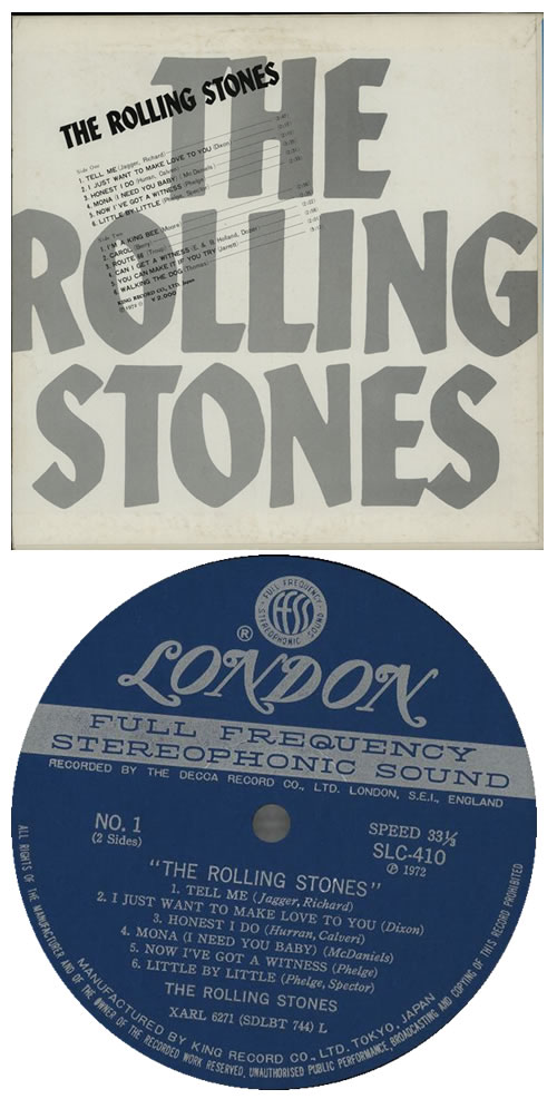 邦楽 The Rolling Stones, LP The Rolling Stones – The Rolling Stones – Vinyl (Blue Labels